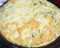 Souflé de espinafre