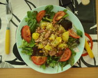 Salada de tender e batata