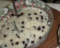 Arroz com Uva Passas