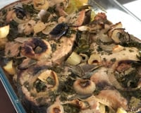 Postas de Atum ao forno