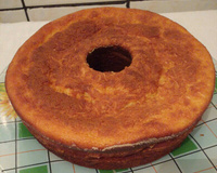 Bolo cremoso de fubá