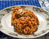 Risoto de frango Tudo Gostoso