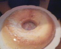 Pudim de leite em pó de microondas