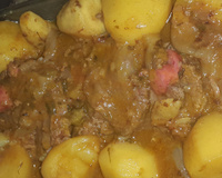 Lombo recheado de panela de pressão