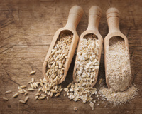 Qual a diferença entre farelo, flocos e farinha de aveia?