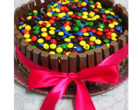 Bolo de Kit Kat à minha moda