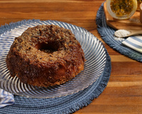 Bolo de coco invertido