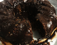 Bolo de chocolate no liquidificador