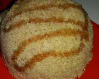 Bolo de farinha integral na caneca