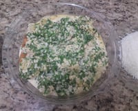 Filé de frango com couve flor ao forno