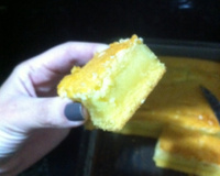 Bolo de fubá cremoso