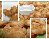 Camarão empanado super crocante