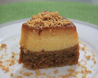 Pudim Junino de Paçoca