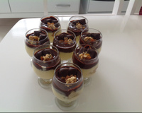 Pavê Natalino de Maracujá com Panetone