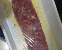 Rocambole de carne moída