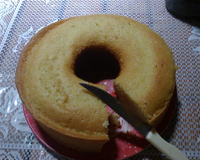 Bolo pão de ló simples