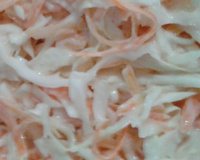 Salada de repolho tipo americana