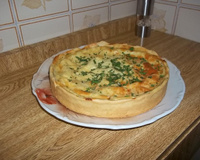 Quiche delicioso de queijo