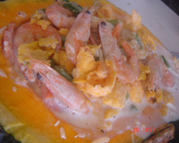 Cabotiá com camarão do Wandervilha