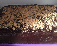 Bolo de chocolate com amendoim