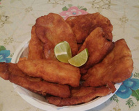 Filé de peixe empanado (crocante)