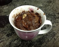 Bolo de caneca sem ovo