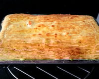 Torta de frango de liquidificador prática