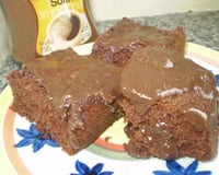 bolo de chocolate com café solúvel