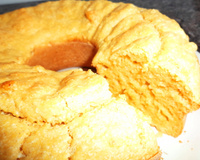 Bolo de fubá diet delicioso, úmido e fofinho