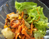 Espaguete de cenoura fit