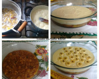Doce de banana com cobertura de leite condensado ( Lúcio Cezar )