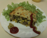 Torta de carne moida