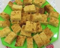 Bolo de aipim cremoso tradicional