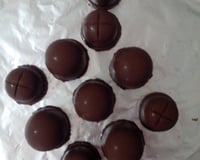 Bombons recheados para a páscoa