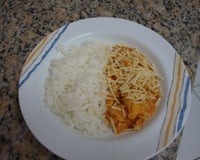 Estrogonofe de frango com leite de coco