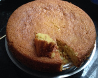 Bolo sem leite, sem glúten e sem ovo