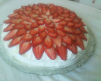 Bolo de morango da Taí