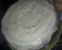 Bolo de limão de padaria