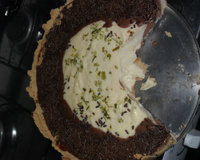 Torta de limão com chocolate da Dani