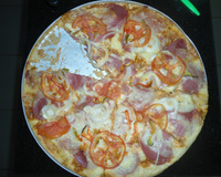 Torta -Pizza rápida de sardinha