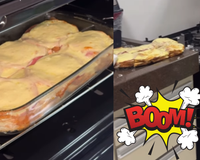 Que perigo! Recipiente de vidro EXPLODE ao sair do forno: veja os riscos e como evitar esse acidente