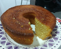 Bolo de laranja inteira