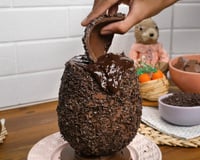 Ovo de Páscoa de pote