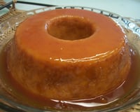 Pudim de mandioca com coco