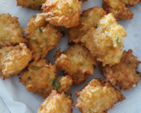 Bolinho de arroz simples da Valéria