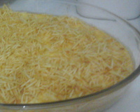 Torta de frango com batata palha