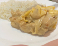 Frango ao molho de batata 