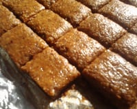 Paçoca de amendoim e bolacha