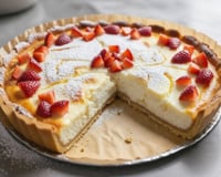 Esqueça a cheesecake: essa torta de ricota com 4 ingredientes é mais fácil e vai virar sua sobremesa favorita