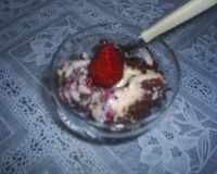 Morango ao brigadeiro